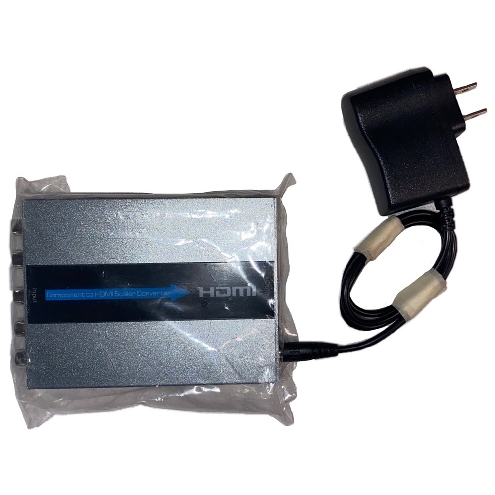 1080p 5RCA YPbPr RGB Component to HDMI Scaler Converter Adapter
